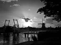 180621 Kinderdijk Zwart-Wit